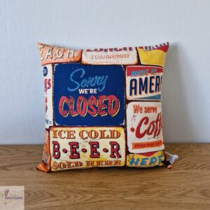 coussin motifs vintage style industriel les ptits coussins