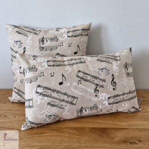 coussin artisanal partition musicale les ptits coussins