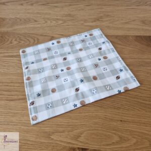 serviette de table enfant sport et ballons les ptits coussins